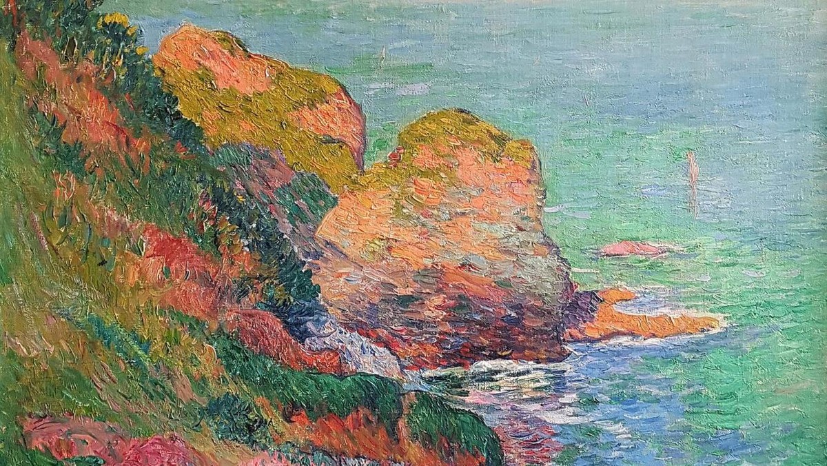 "Groix, Port-Mélite" by Henry Moret