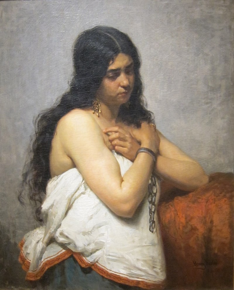 The Quadroon girl by Henry Mosler