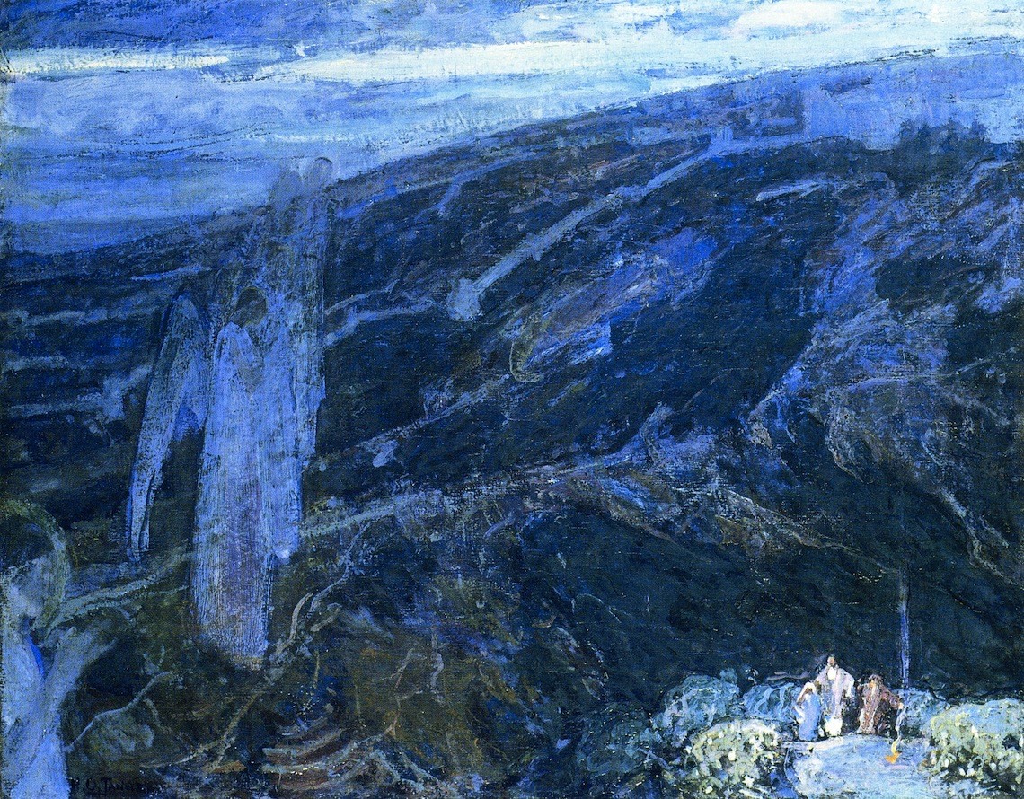 Angels Appearing before the Shepherds by Henry Ossawa Tanner