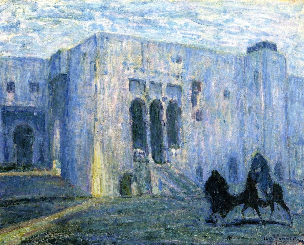 Flight into Egypt. Palais de Justice, Tangier by Henry Ossawa Tanner