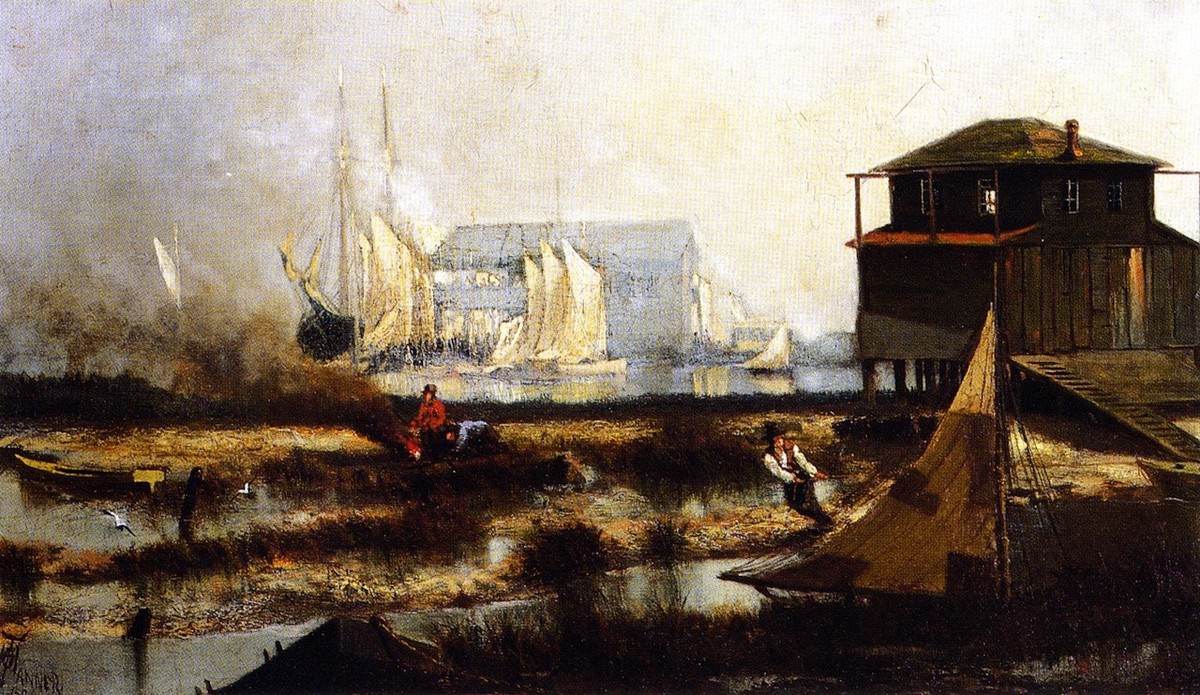 Harbor Scene by Henry Ossawa Tanner