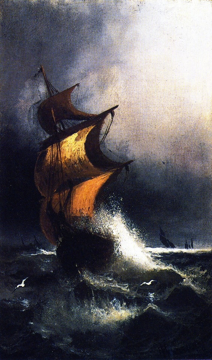Ship in a Storm by Henry Ossawa Tanner