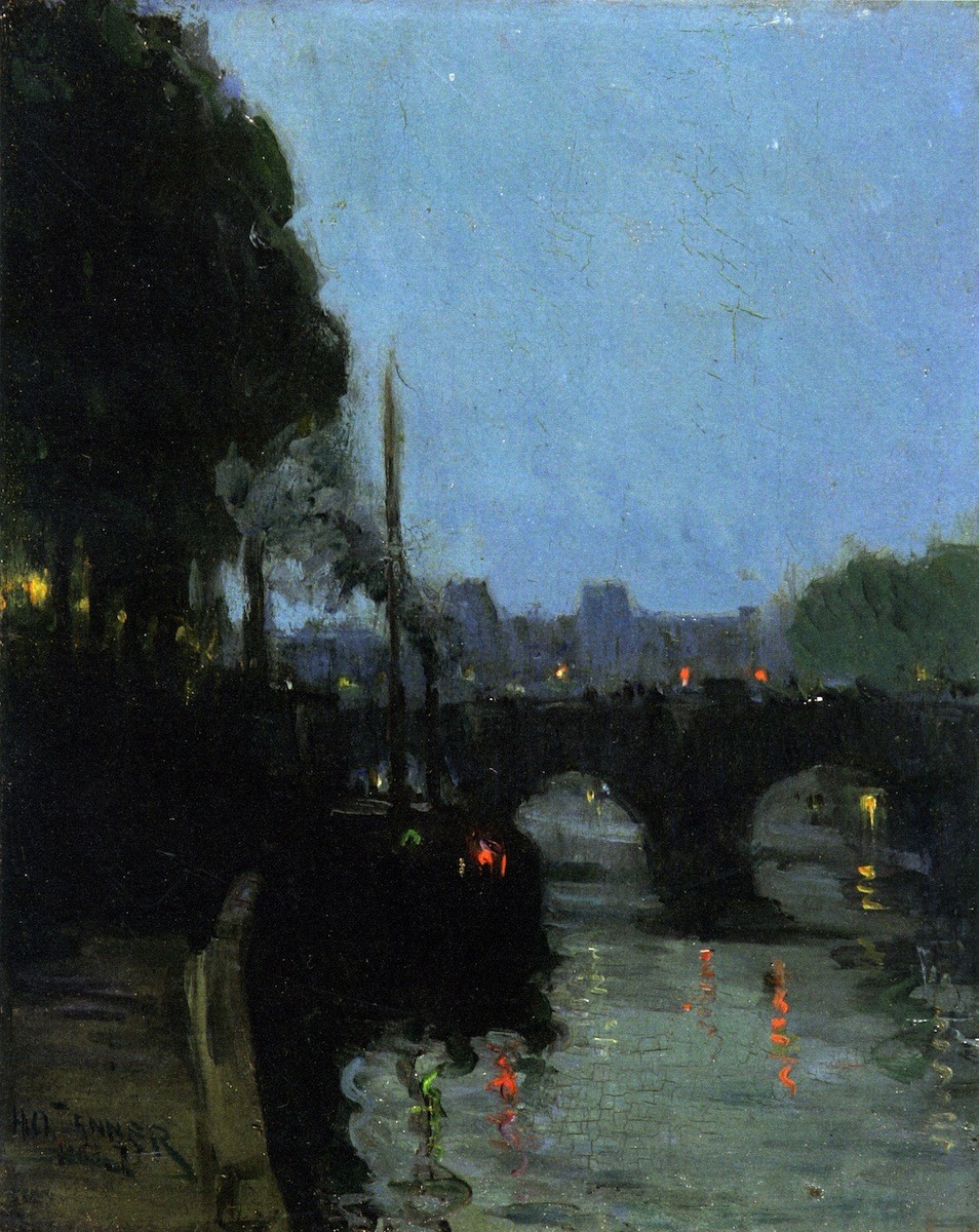 The Seine - Evening by Henry Ossawa Tanner