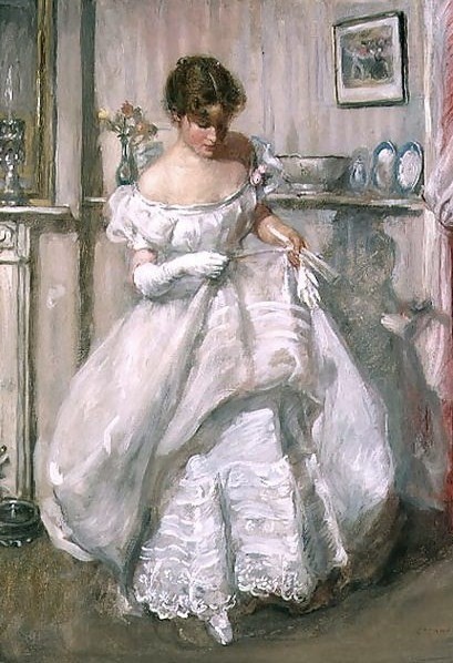 The Torn Gown by Henry Tonks