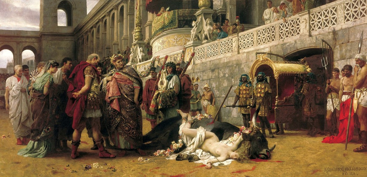 Christian Dirce by Henryk Siemiradzki