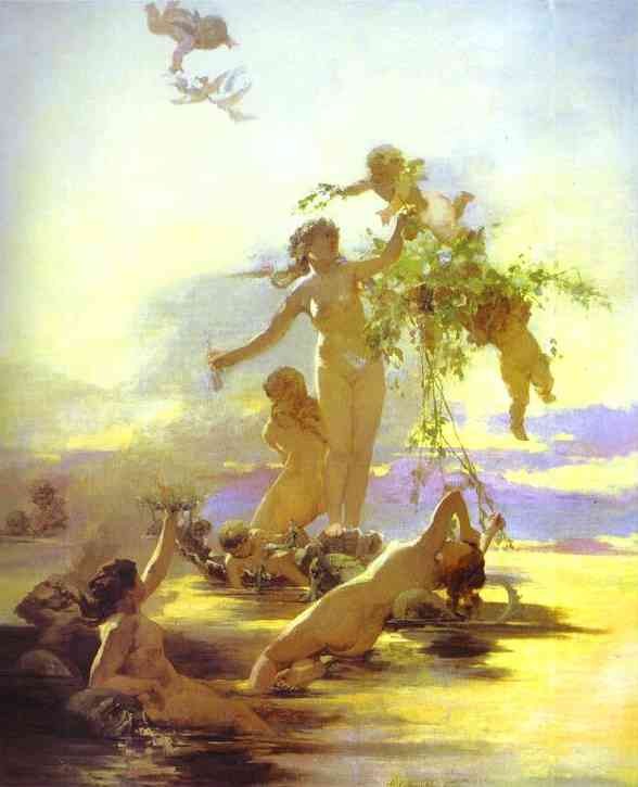 Naiads by Henryk Siemiradzki