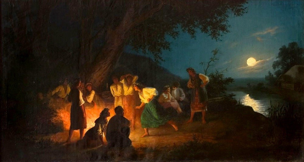 Night on the Eve of Ivan Kupala by Henryk Siemiradzki