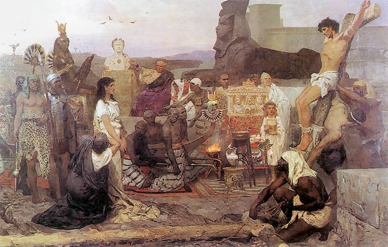 Saints Timothy and Maura by Henryk Siemiradzki