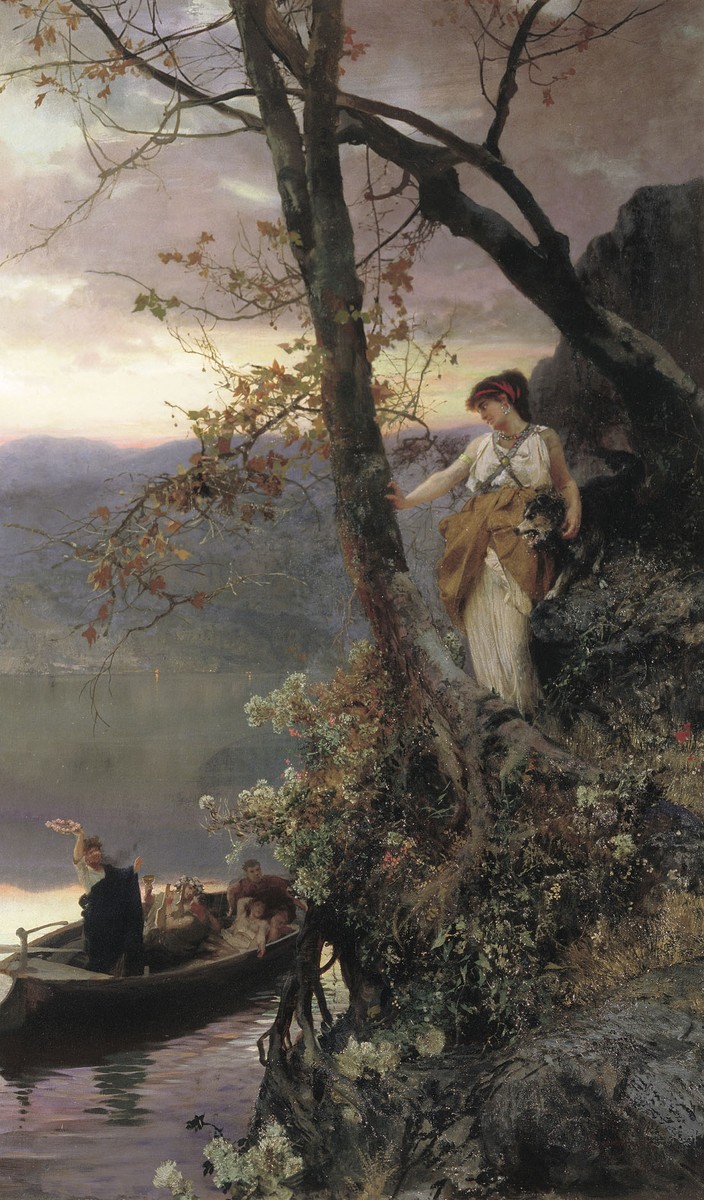 Scene from Roman Life by Henryk Siemiradzki