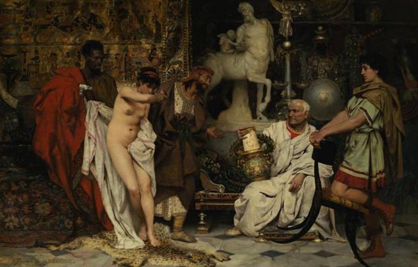 The Girl or the Vase by Henryk Siemiradzki
