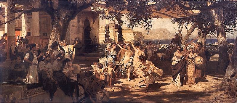 The Judgement of Paris by Henryk Siemiradzki
