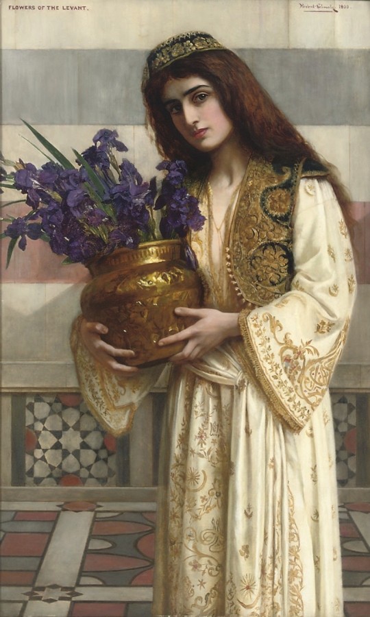 Flowers of the Levant by Herbert Gustave Schmalz (Herbert Carmichael)
