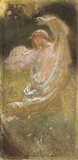 A Nymph in a Sunlit Glade by Herbert James Draper