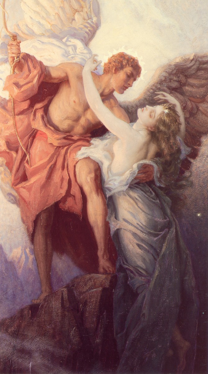 Day and the Dawnstar by Herbert James Draper