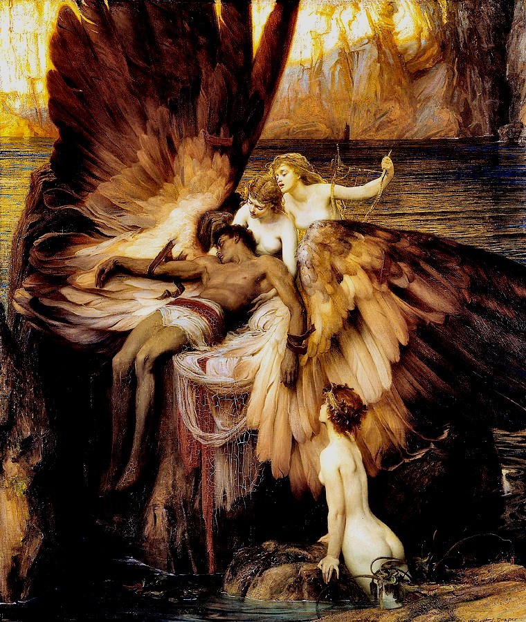 The Lament for Icarus by Herbert James Draper