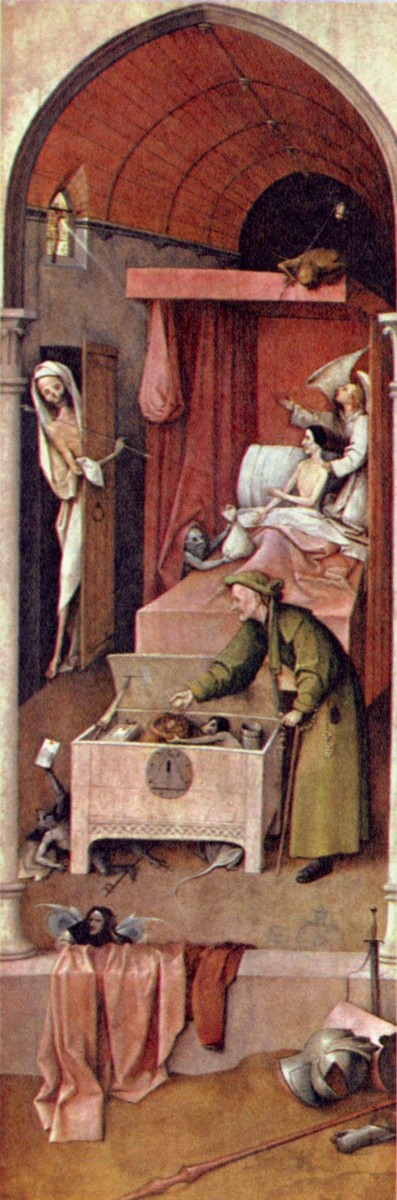 Death and the Miser by Hieronymus Bosch