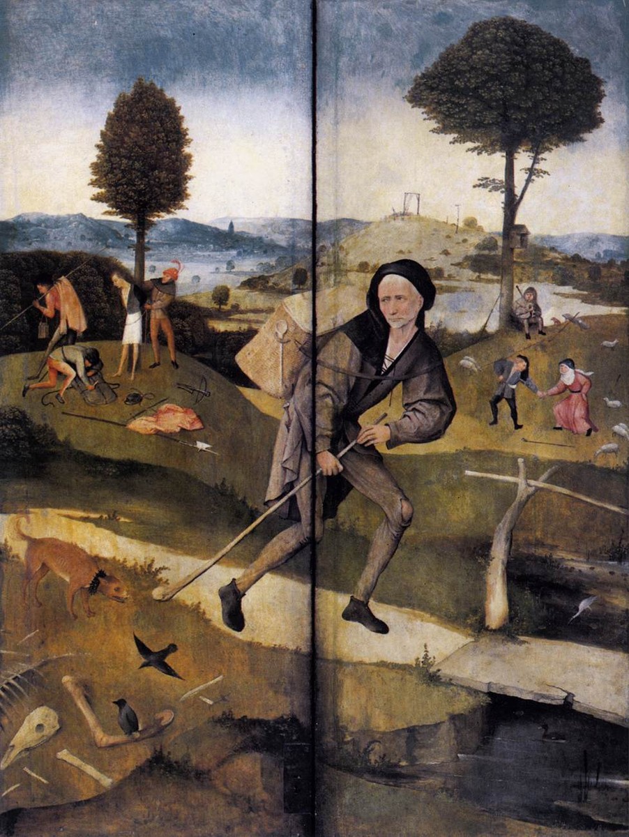 Haywain (detail) by Hieronymus Bosch