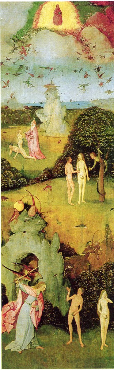 Haywain (detail) by Hieronymus Bosch
