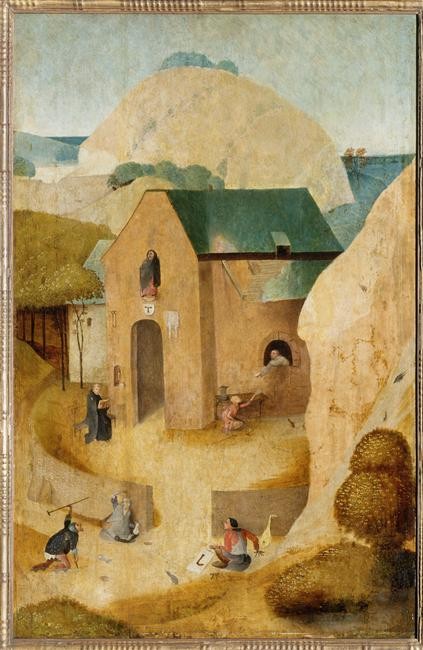 St. James and the Magician Hermogenes by Hieronymus Bosch