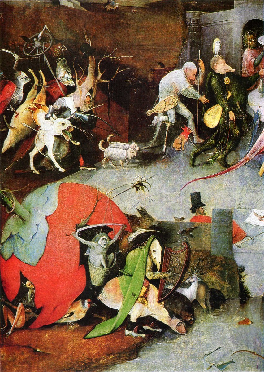 Temptation of St. Anthony (detail) by Hieronymus Bosch