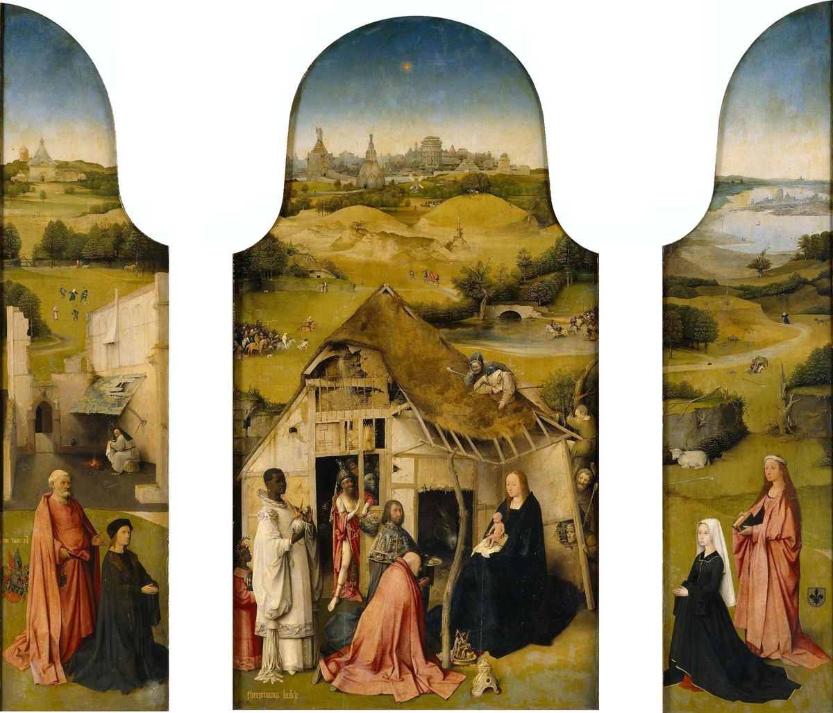 The Adoration of the Magi by Hieronymus Bosch