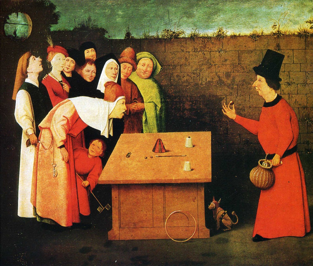 The Conjuror by Hieronymus Bosch