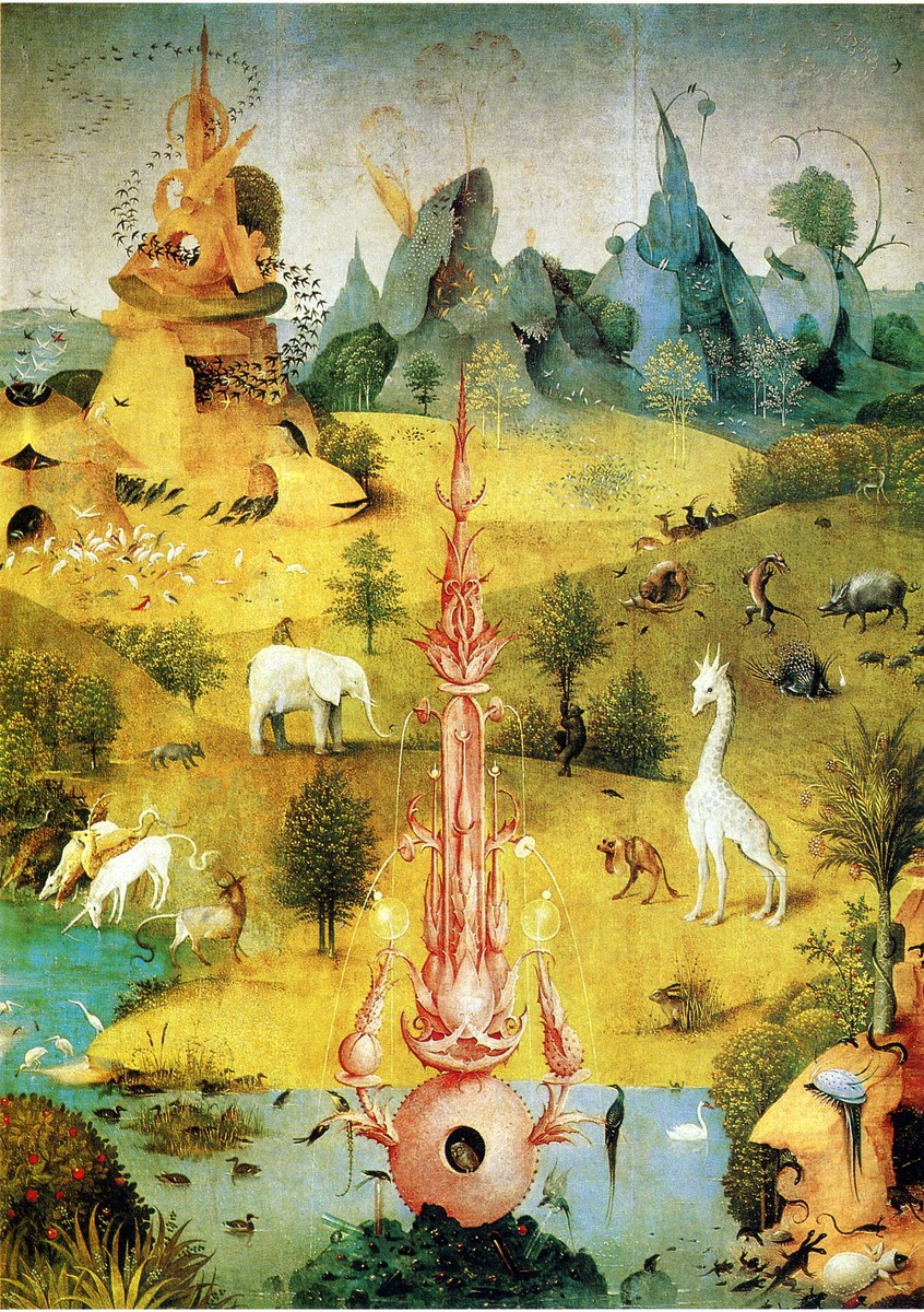 The Garden of Earthly Delights (detail) by Hieronymus Bosch