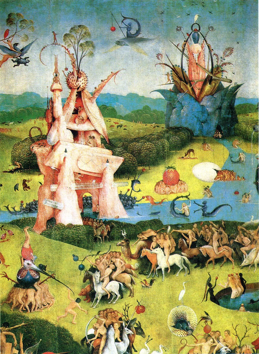 The Garden of Earthly Delights (detail) by Hieronymus Bosch