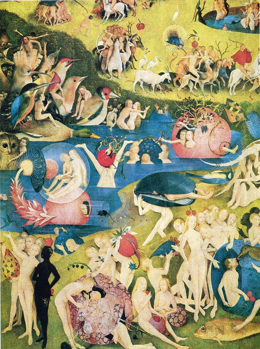 The Garden of Earthly Delights (detail) by Hieronymus Bosch