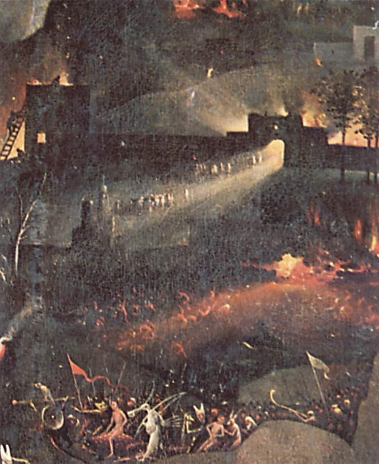 The Garden of Earthly Delights (detail) by Hieronymus Bosch