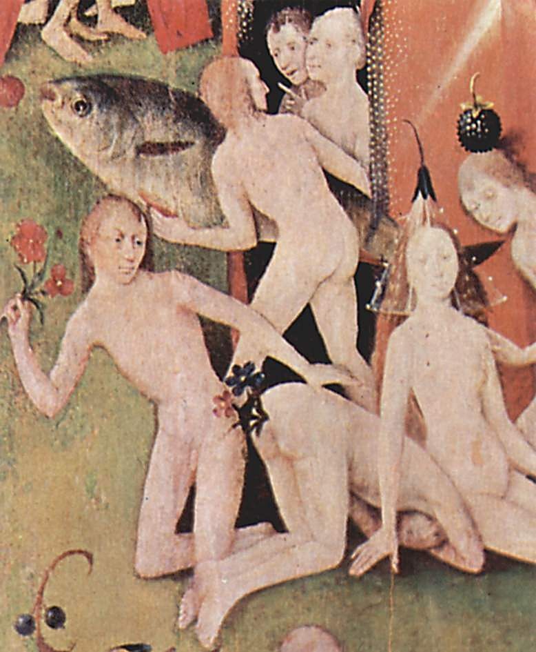The Garden of Earthly Delights (detail) by Hieronymus Bosch