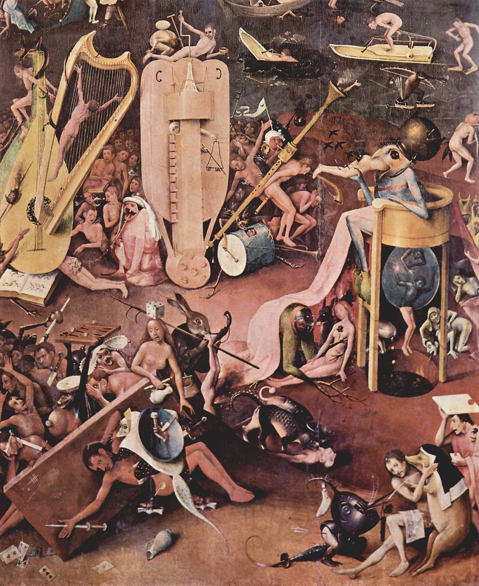 The Garden of Earthly Delights (detail) by Hieronymus Bosch