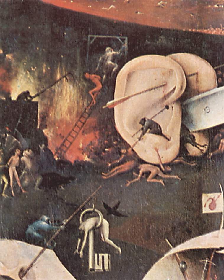 The Garden of Earthly Delights (detail) by Hieronymus Bosch