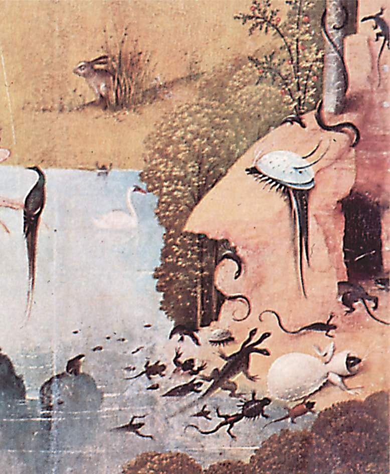 The Garden of Earthly Delights (detail) by Hieronymus Bosch
