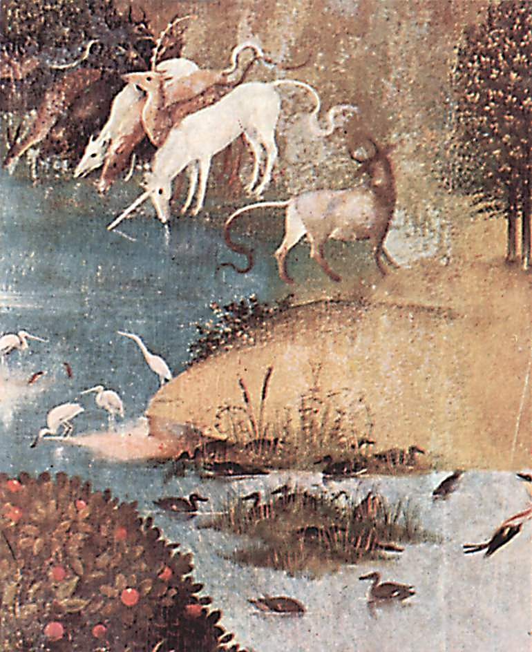 The Garden of Earthly Delights (detail) by Hieronymus Bosch
