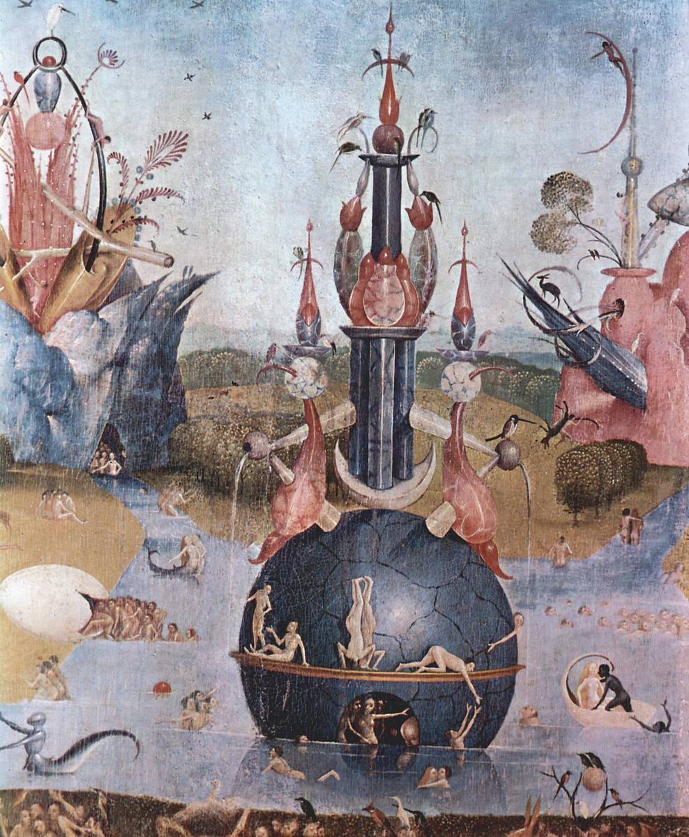 The Garden of Earthly Delights (detail) by Hieronymus Bosch