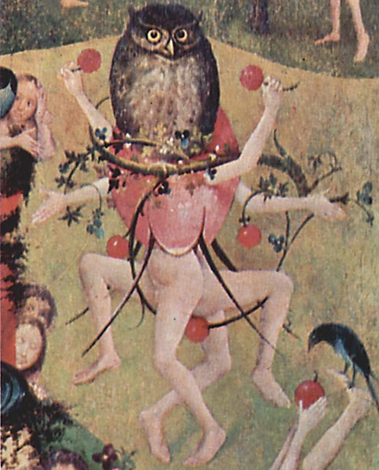 The Garden of Earthly Delights (detail) by Hieronymus Bosch