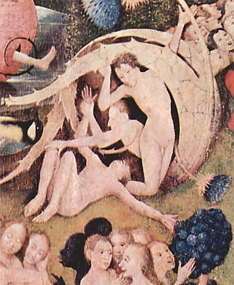 The Garden of Earthly Delights (detail) by Hieronymus Bosch