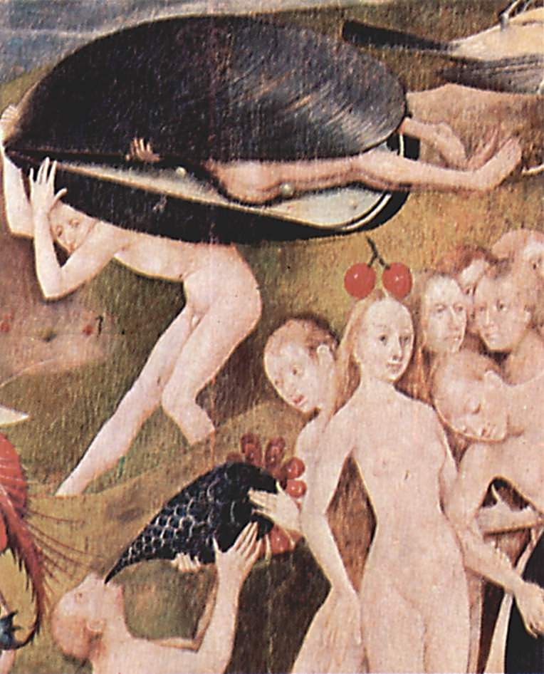 The Garden of Earthly Delights (detail) by Hieronymus Bosch