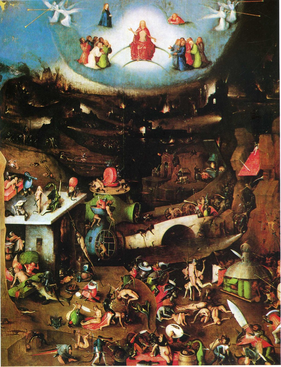 The Last Judgement (detail) by Hieronymus Bosch