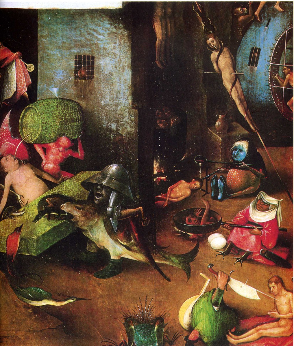 The Last Judgement (detail) by Hieronymus Bosch