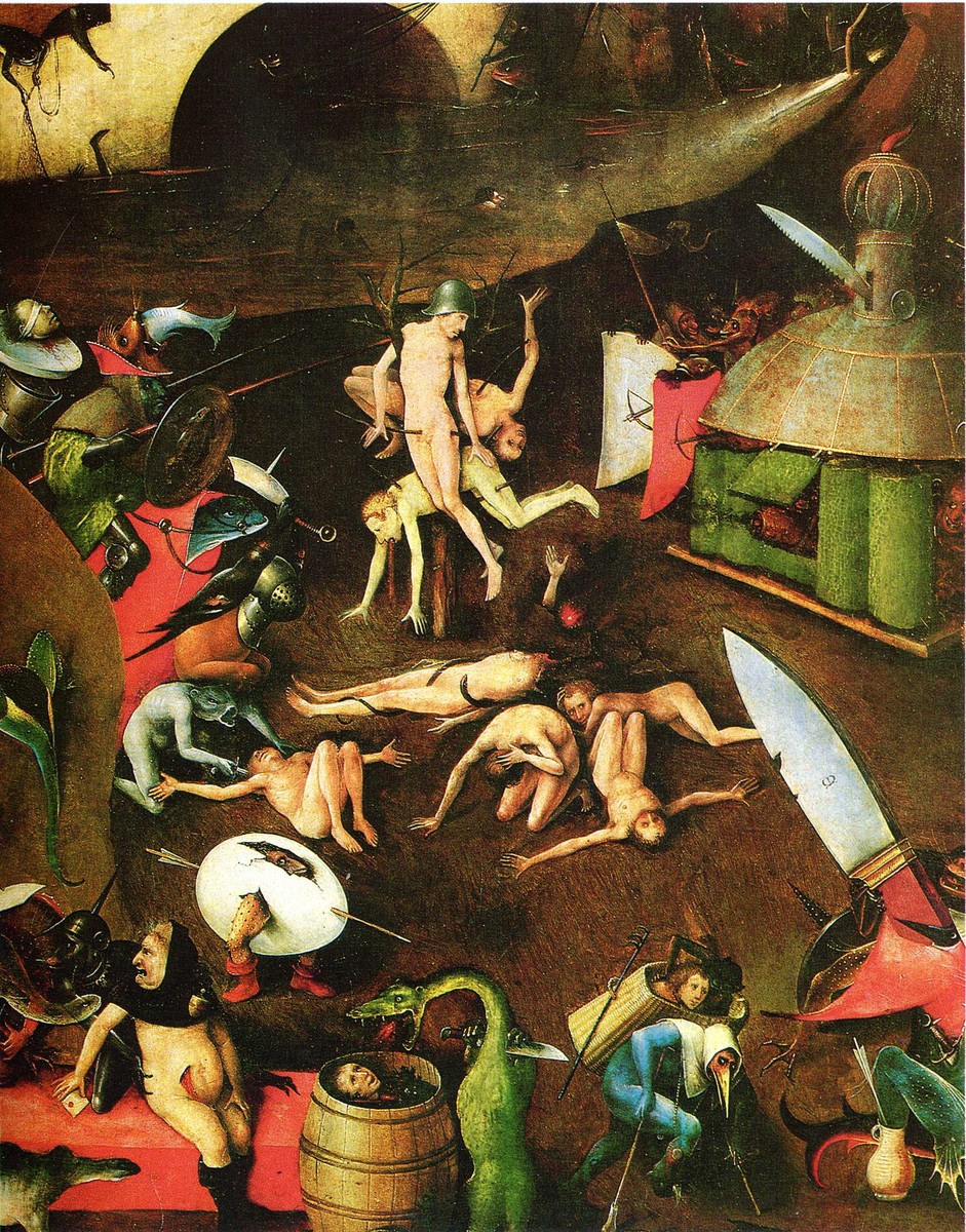 The Last Judgement (detail) by Hieronymus Bosch
