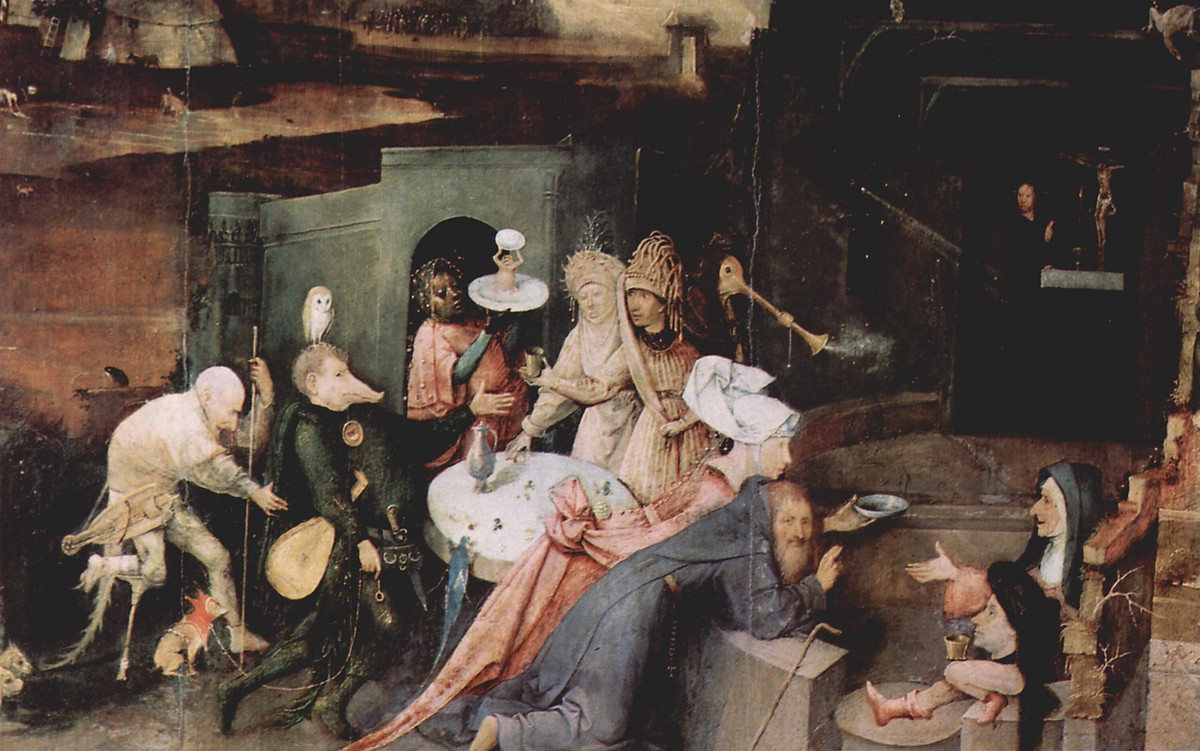 The Temptation of St. Anthony (detail) by Hieronymus Bosch