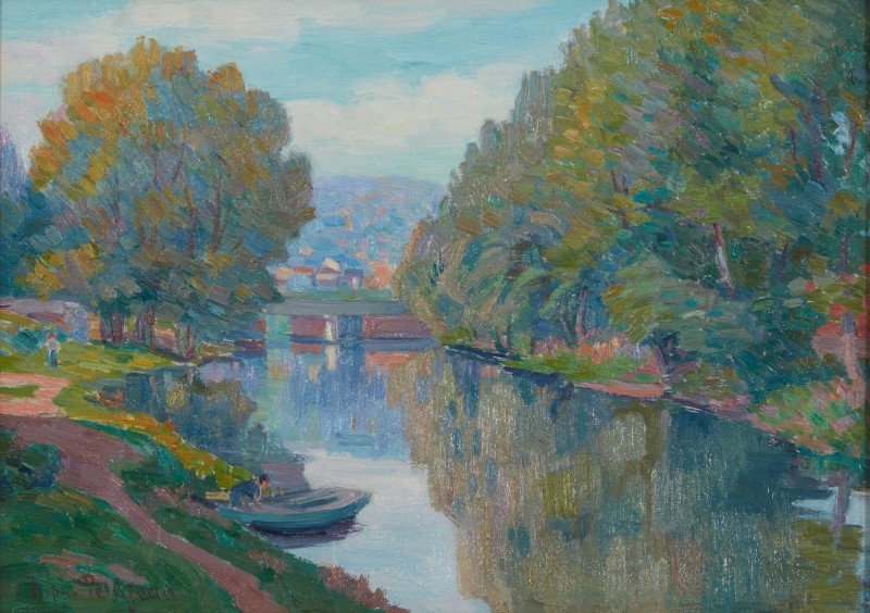 Bank of Oise by Hippolyte Petitjean