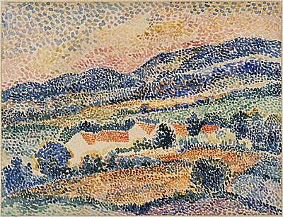 Landscape by Hippolyte Petitjean