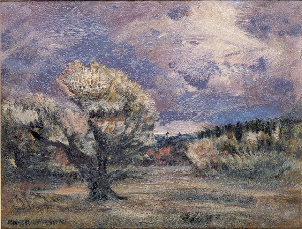 Pink Bush by Homer Watson