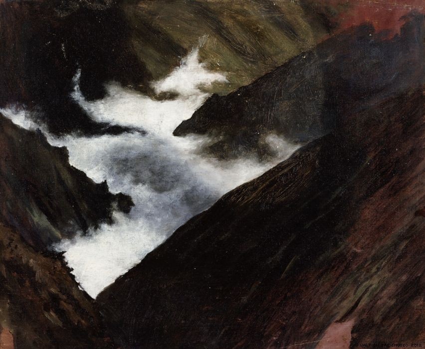 Mountain Stream in Caucasia by Hugo Simberg