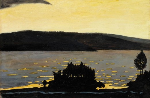 Spring Evening During the Ice Break by Hugo Simberg