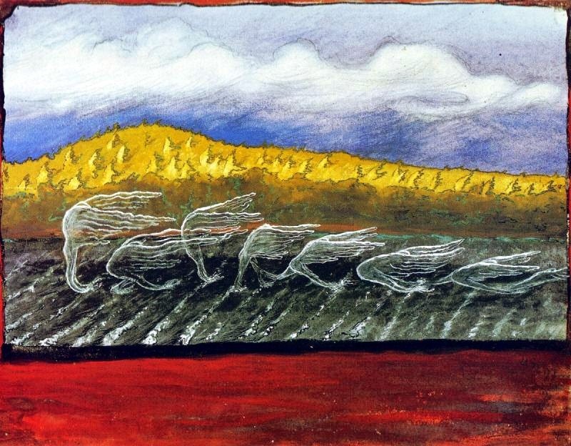 The Wind Blows by Hugo Simberg