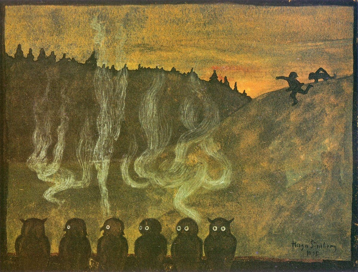 Waiting for Dawn by Hugo Simberg